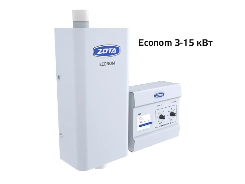 котел zota econom v2-6 (в комплекте с пультом управления) электрический